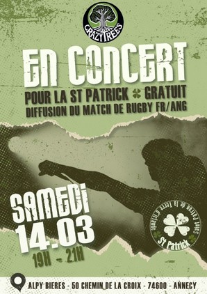 Concert Crazytrees - Alpy Biere - Annecy