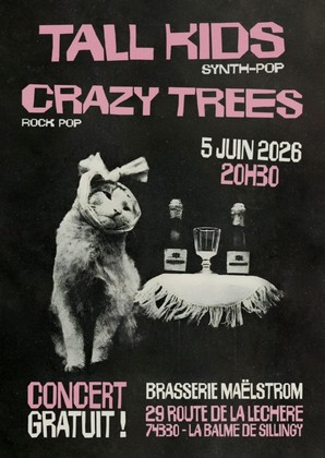 Concert Tall Kids / Crazytrees - Alpy Biere - Annecy